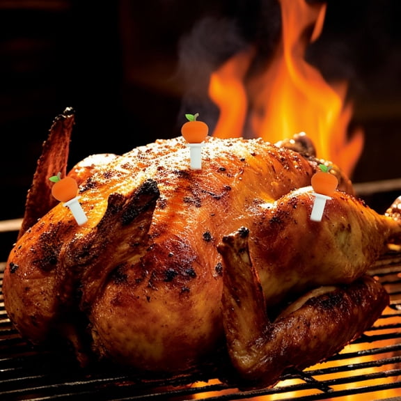 Pop-Up Poultry Timers: Disposable Meat Thermometers for Perfectly Cooked Turkey, Chicken & Beef Every Time