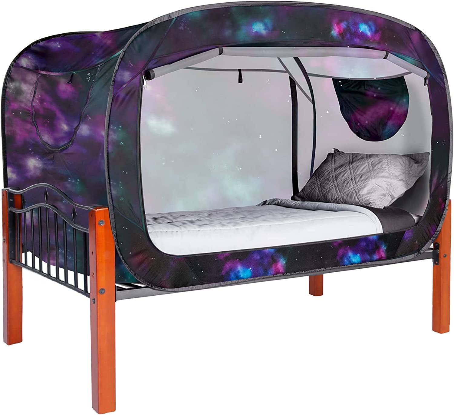 Pop Up Privacy Tent for Indoor Use Bed Canopy for Sleeping Bed Tent ...