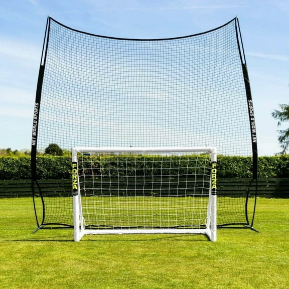 Pop-Up STOP THAT BALL™ - Backstop Net System | Multi-Sport Ball Stop Net & Posts [5x Sizes]