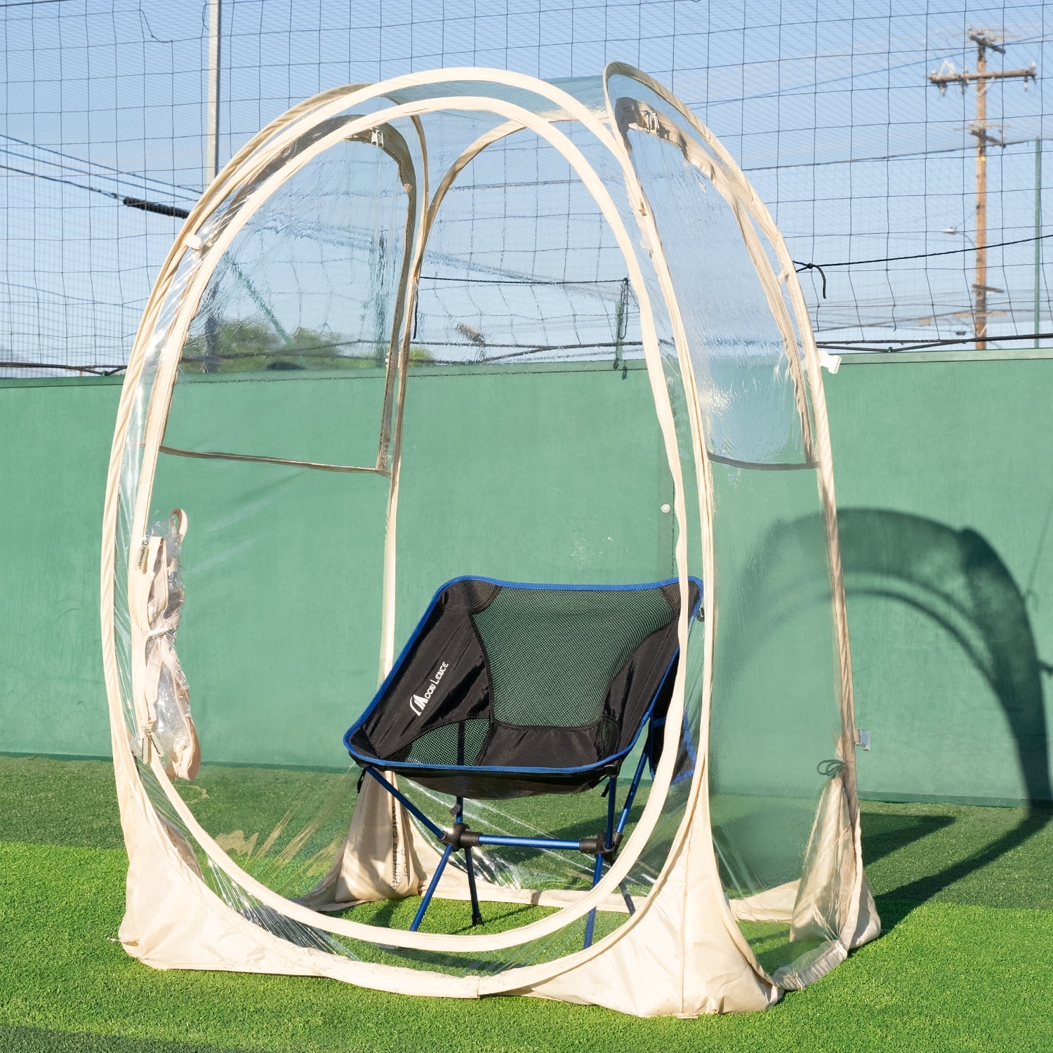 Pop Up Sports Pod All Weather Shelter Bubble Camping