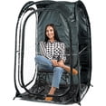 thumbnail image 1 of Pop-Up Sports Tent 1-2 Person – Instant Setup Tank All-Weather Shelter for Outdoor Sports, Rain, Wind & Cold, 1 of 12