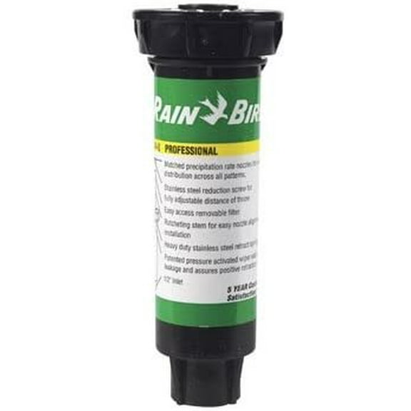 Rain Bird Pop-Up Spray Head Sprinkler - Fine Mesh Screen Filter - Multicolor