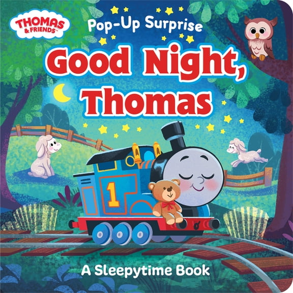 Pop-Up Surprise Thomas & Friends Good Night, Thomas, (Board Book)