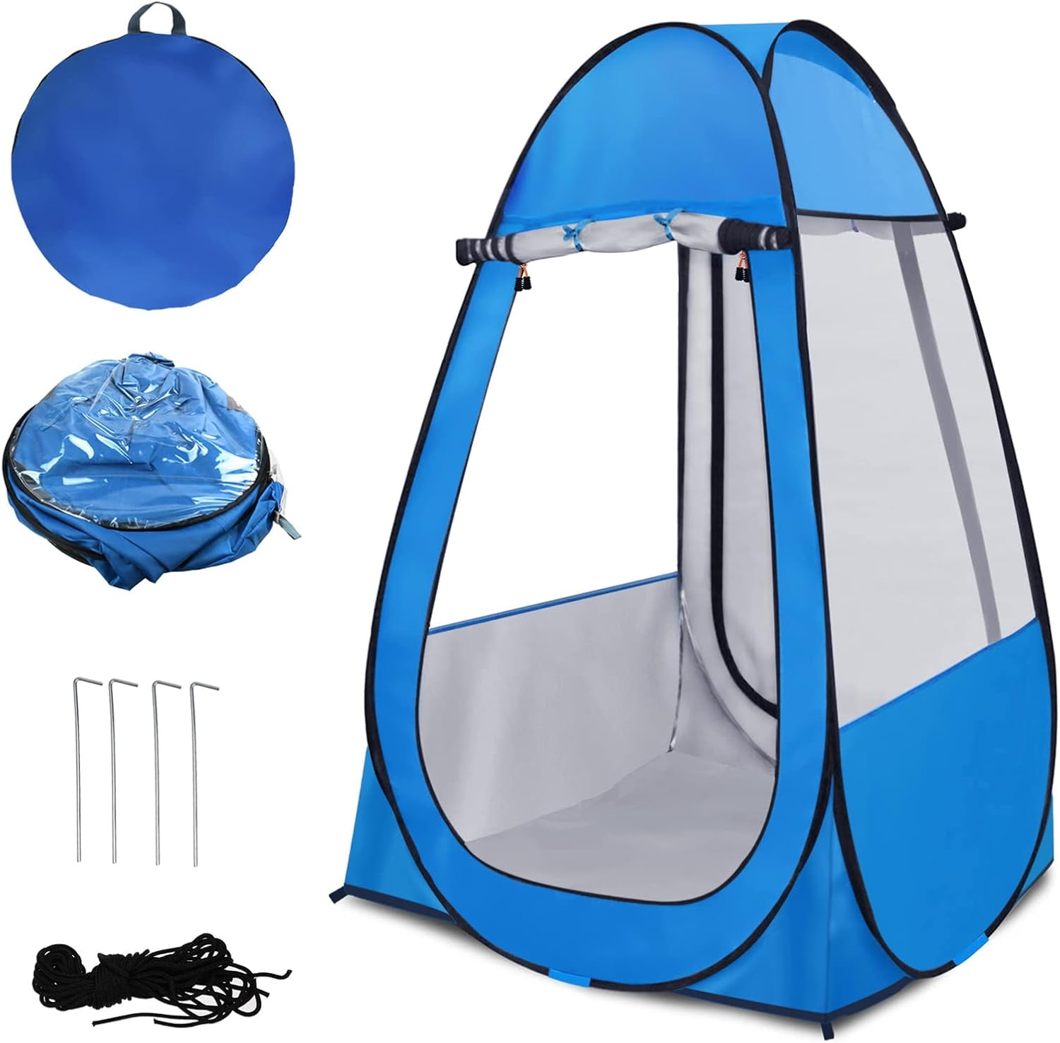 Pop Up Tent, Clear Outdoor Tents Sports Fishing, Rainproof and