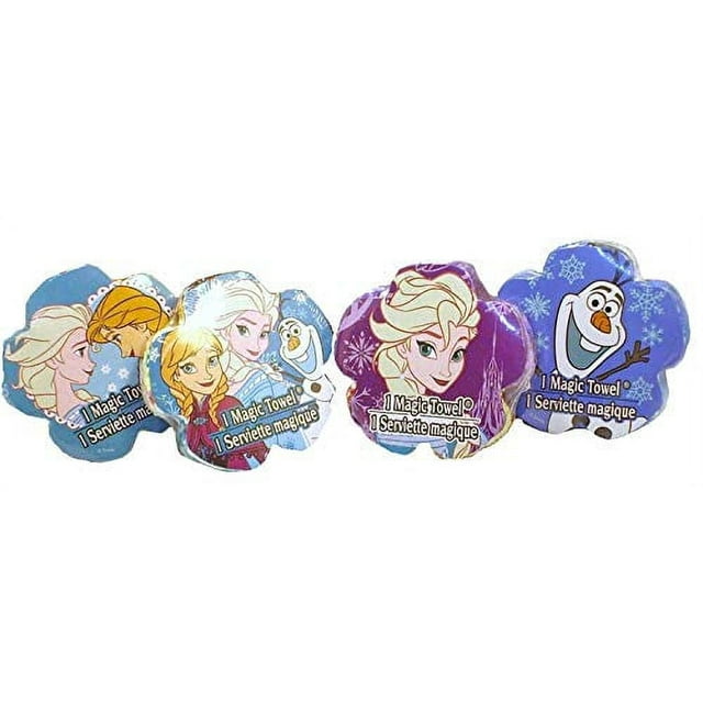 PopUp Towels/Wash Cloths (4 Designs) Elsa, Olaf, Elsa & Anna, Elsa