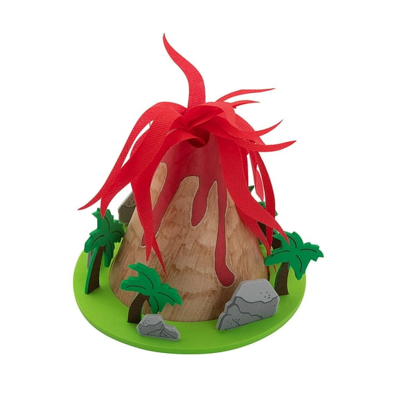 Pop-Up Volcano Craft Kit - Makes 6