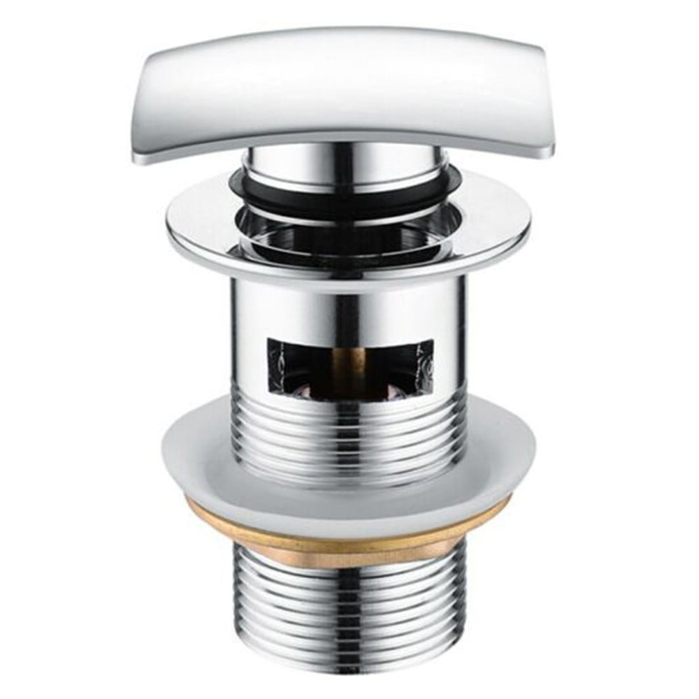 Pop-Up Waste Washbasin Sink Drain Valve Drainer Plug Stopper Kitchen ...