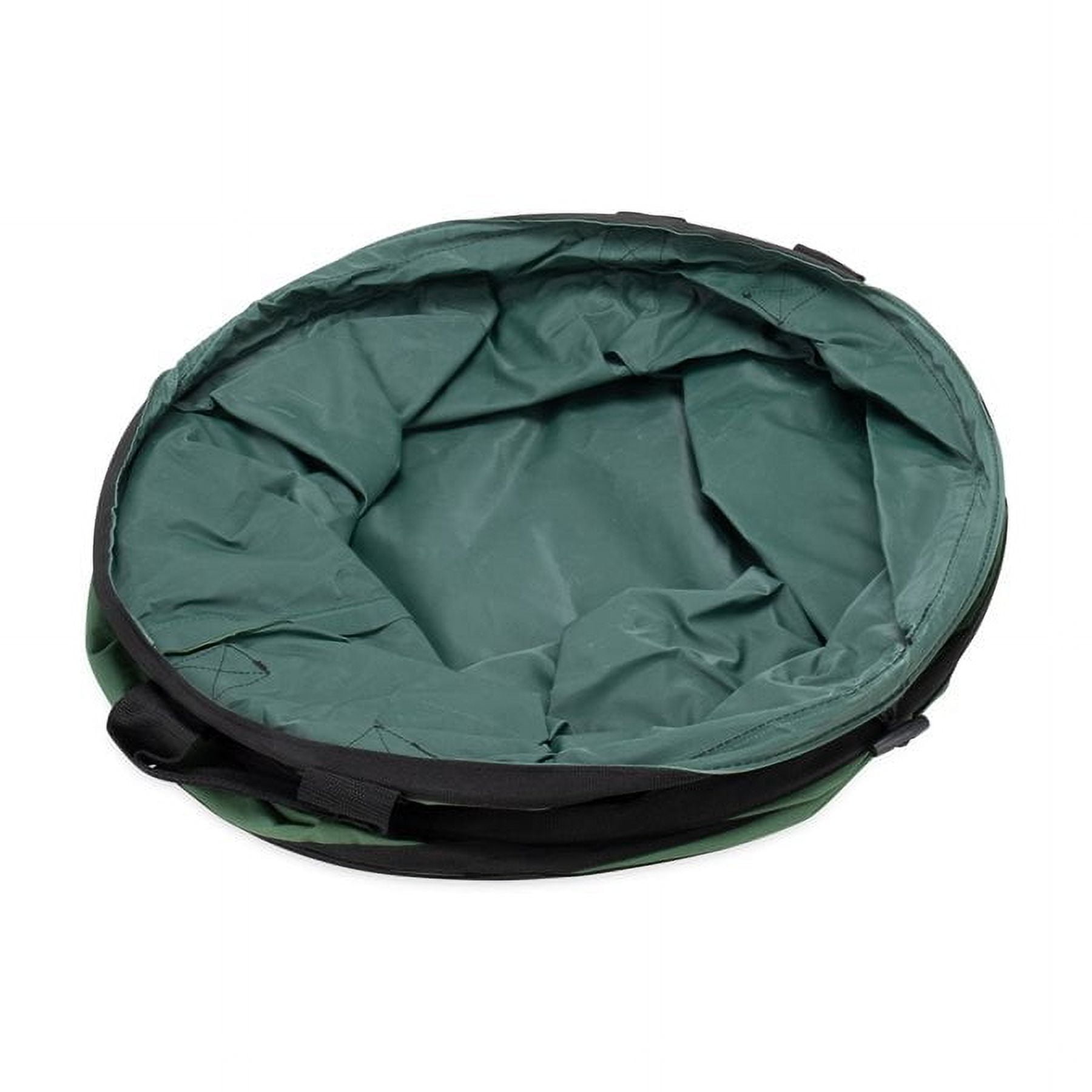Green XL Collapsible Outdoor Trash and Yard Waste Container