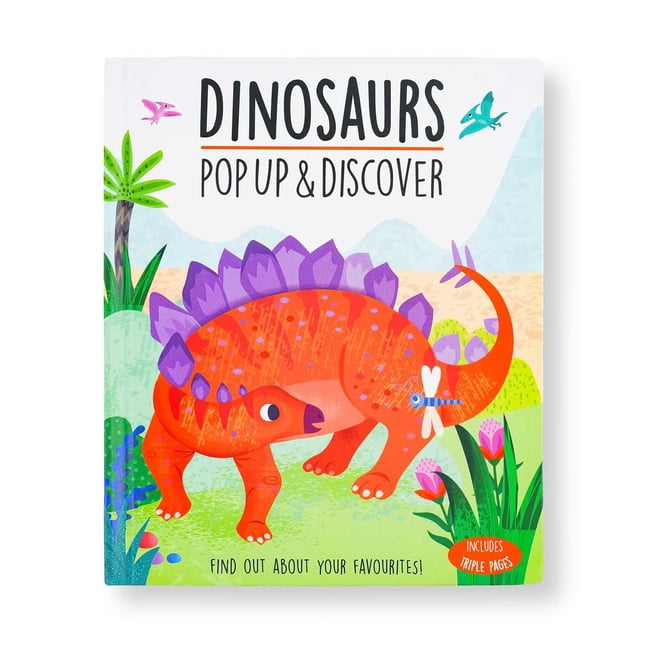 Pop-Up and Discover: Dinosaurs, (Board Book)