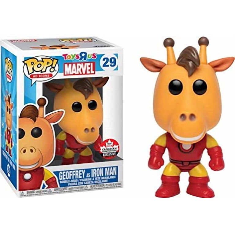 Pop Vinyl Ad Icons Geoffrey as Iron Man #29 (Canadian Convention 