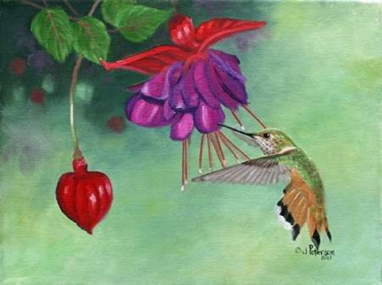 Pop of Red Canvas Art - Julie Peterson (18 x 24)