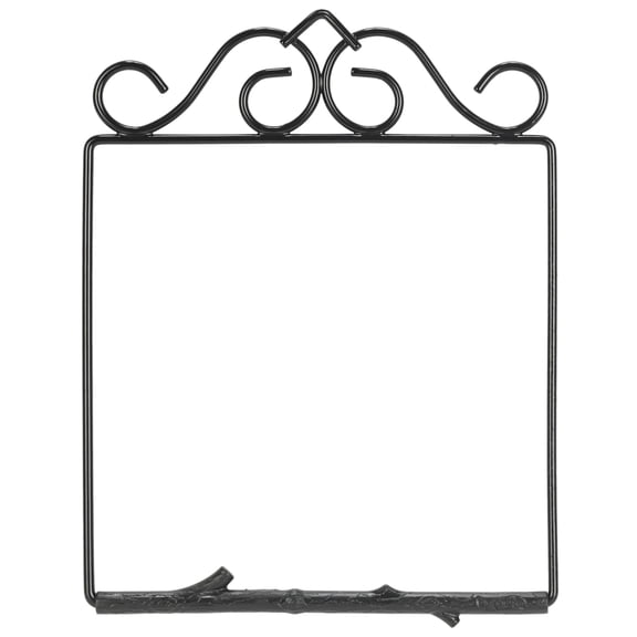 Pop's Birding Powder Coated Steel Hummingbird Swing, Black