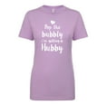 thumbnail image 1 of Pop the Bubbly I'm getting a Hubby Women's crewneck tee, 1 of 1