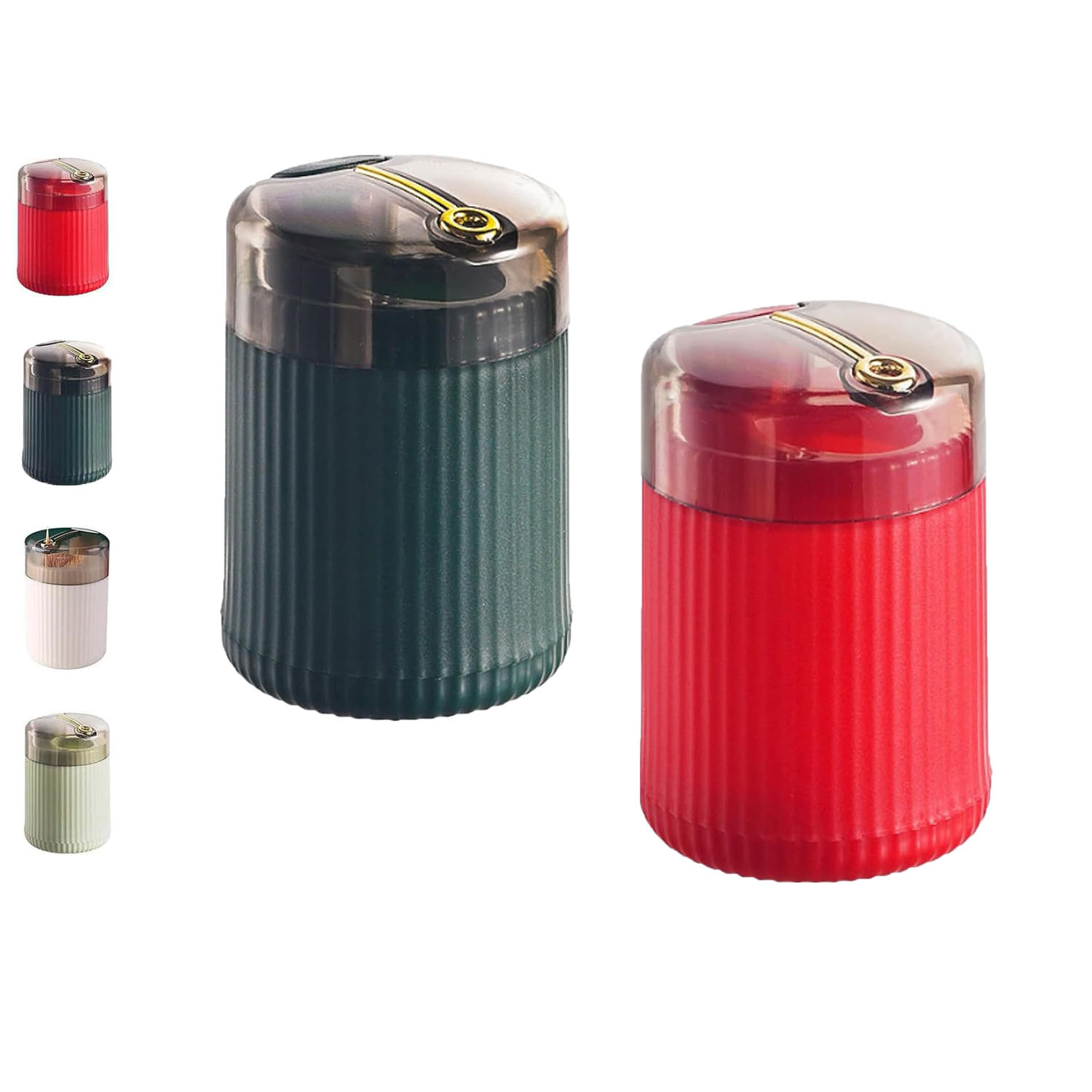 Pop-up Automatic Toothpick Dispenser, Portable Push Automatic Toothpick ...