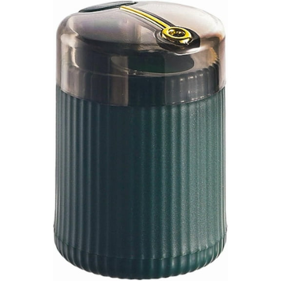 Pop-up Automatic Toothpick Dispenser, Portable Toothpick Holder Pops Out, Luxury Push Button Toothpick Holder for Both Indoor and Outdoor Use