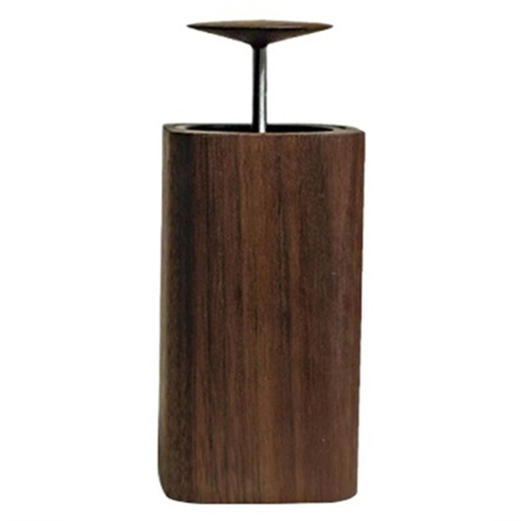 Pop-up Automatic Toothpick Dispenser, Walnut Toothpick Holder
