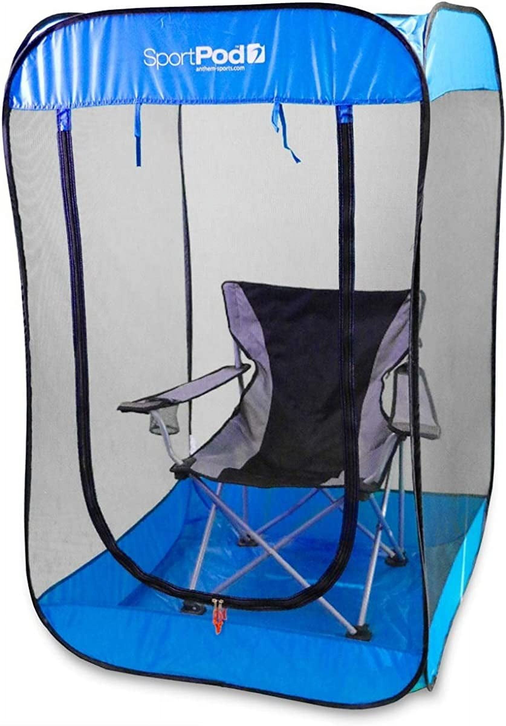 Pop up top chair tent