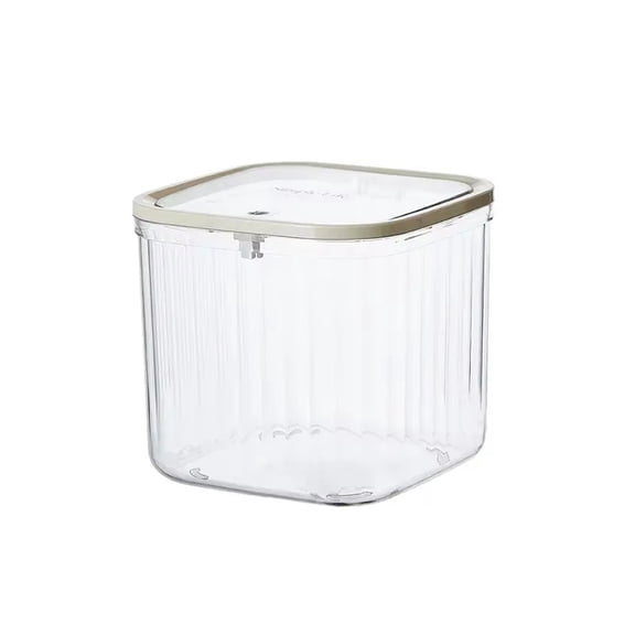 Pop-up Lid Hair Accessory Storage Box Transparent Dustproof Desktop Organizer for Hair Clips Bands Jewelry Large Clear