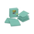 thumbnail image 1 of Pop-up Notes Refill Lined, 4 x 4, Aqua Wave, 90-Sheet, 5/Pack, 1 of 7