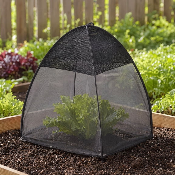 Pop-up Plant Cover Tent, Garden Bird Netting Shade Cover with Ground Stakes, Plant Sun Shade And Insect Barrier Netting for Outdoor Vegetables Fruits Herbs Protection