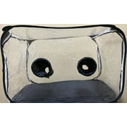 Pop-up Spacious Still Air Box Easy Setup, Clear PVC, Ready-to-Sanitize - 35.5x23.5x23.5 in