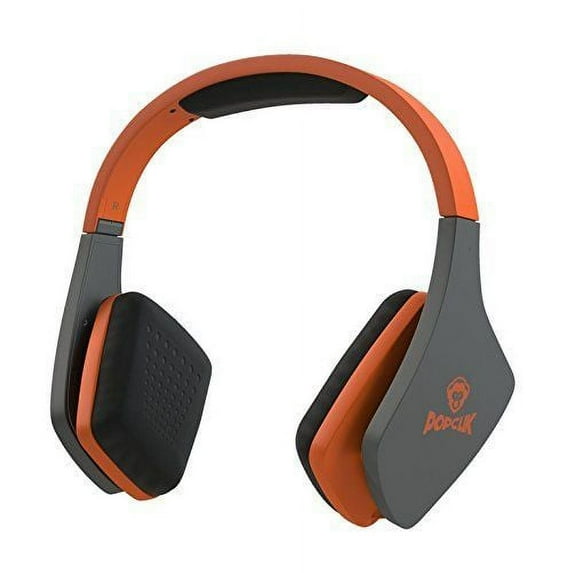 PopClik JUMP! Headphones ~ Lightweight ~ Over the Ear ~ 32 Ohms Impedance