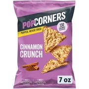 PopCorners No Artificial Colors or Flavors Cinnamon Crunch Popped Corn Chips Bag, 7 oz