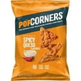 thumbnail image 1 of PopCorners Popped Corn Chips Spicy Queso Flavored Snack Chips, 7 Ounce Bag pack of 2, 1 of 5