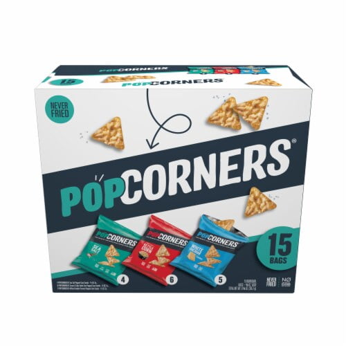 PopCorners Popped Corn Snack Variety Pack-15 ct / .63 oz