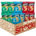 thumbnail image 1 of PopCorners Popped Corn Snacks, 3 Flavor Variety Pack Chips Gluten Free, 1oz 20 count, 1 of 9