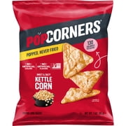 PopCorners No Artificial Colors or Flavors Kettle Corn Popped Corn Chips Bag, 3 oz