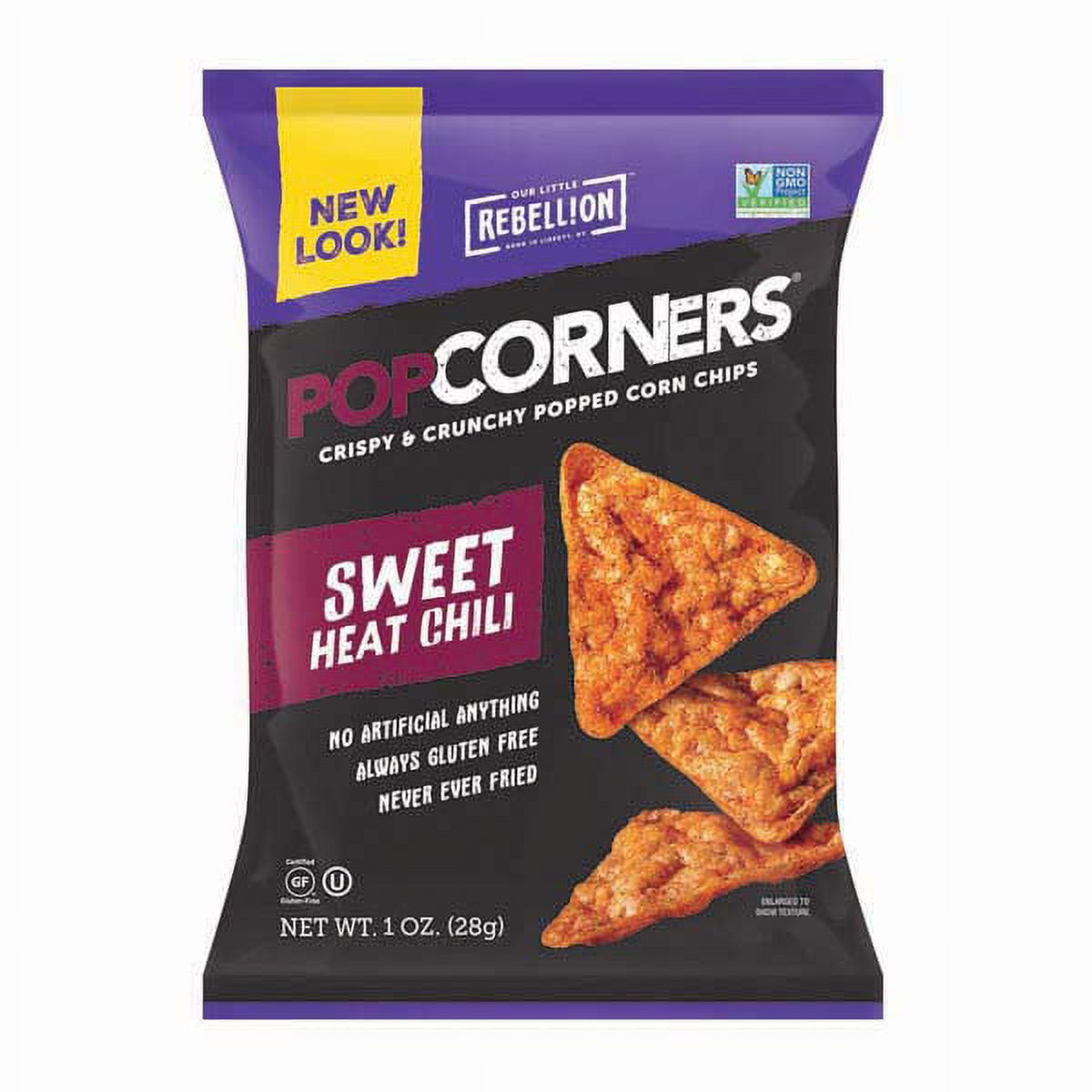 PopCorners Sweet Chili Popped Corn Chips 1.1 oz Bags Pack of 40