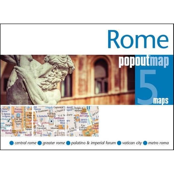 Pre-Owned PopOut Maps: Rome PopOut Map (Sheet map, folded)