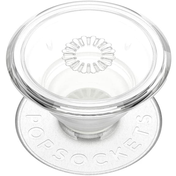 PopSockets Adhesive Phone Grip, Holder, Phone Stand, Clear - Clear
