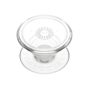 PopSockets Adhesive Phone Grip with Expandable Kickstand and swappable top - Clear