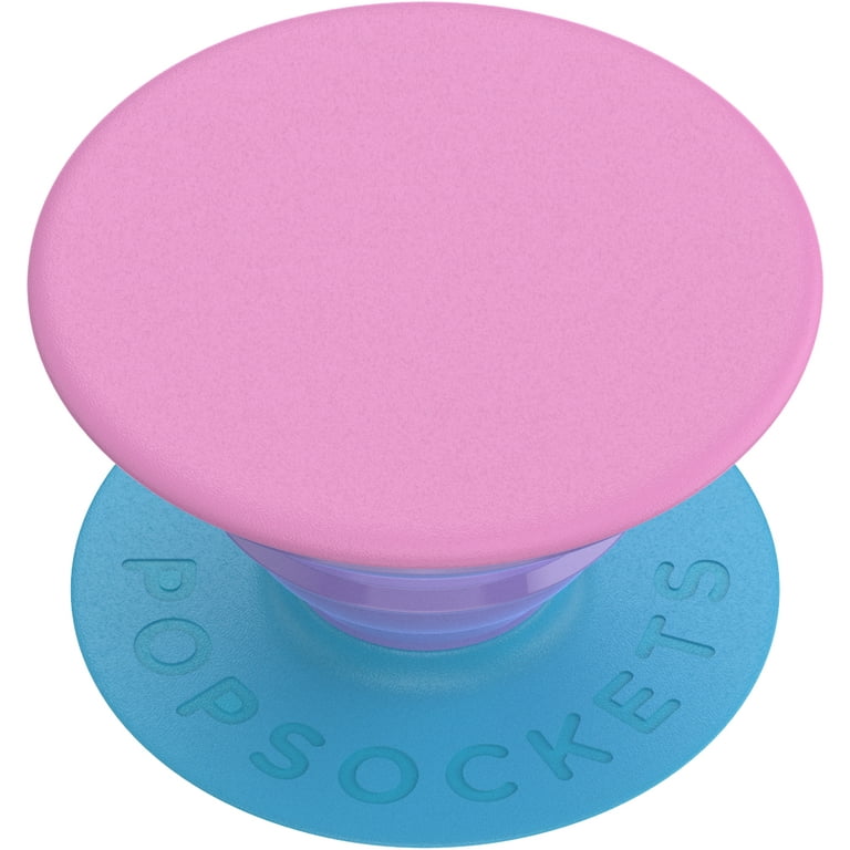 PopSockets Adhesive Phone Grip with Expandable Kickstand and swappable top Pastel Brights Color Block Pink