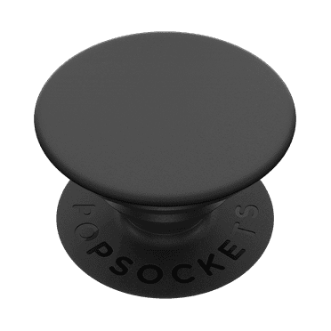 PopSockets Adhesive Phone Grip with Expandable Kickstand and swappable top - PopGrip Black