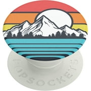 PopSockets Adhesive Phone Grip with Expandable Kickstand and swappable top - Sunset Peaks