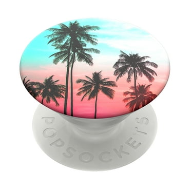 PopSockets Adhesive Phone Grip with Expandable Kickstand and swappable top - Tropical Sunset
