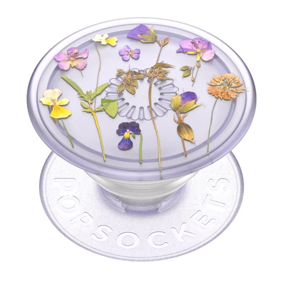 PopSockets Adhesive Phone Grip, Holder, Phone Stand, Plants - Purple Fields