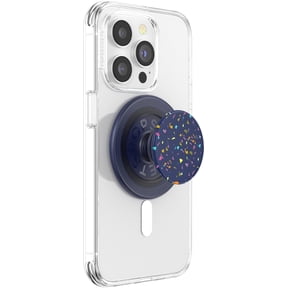 PopSockets Phone Grip for MagSafe, Magnetic Holder, Phone Stand, Navy Blue - Circus French Navy
