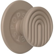 PopSockets PopGrip for MagSafe, Grip and Stand for Phones and Cases, Remove and Reposition, Swappable Top – Curves Latte