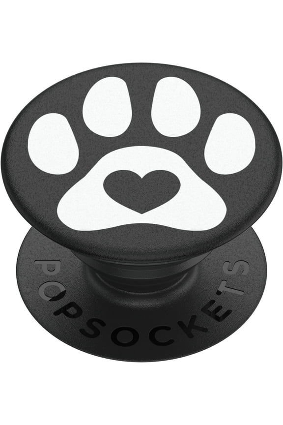 Grip with Swappable Top for Cell Phones, PopGrip Furever Friend