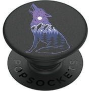 PopSockets Grip with Swappable Top for Cell Phones, PopGrip Howl You Doin