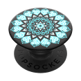thumbnail image 1 of PopSockets Grip with Swappable Top for Cell Phones, PopGrip Peace Mandala Sky, 1 of 3