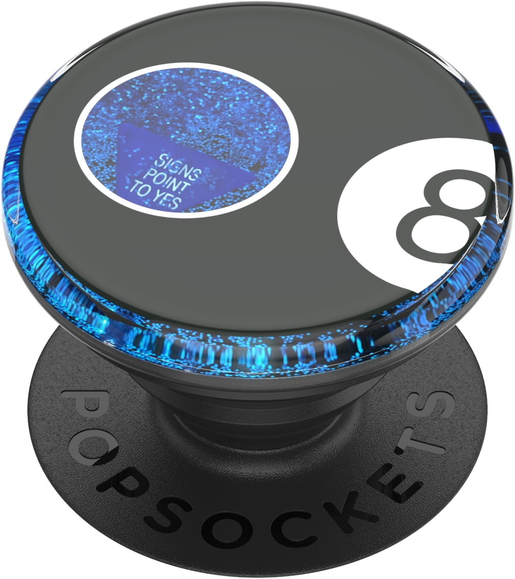 PopSockets Grip with Swappable Top for Phones, PopGrip Tidepool Magic 8 Ball - Walmart.com