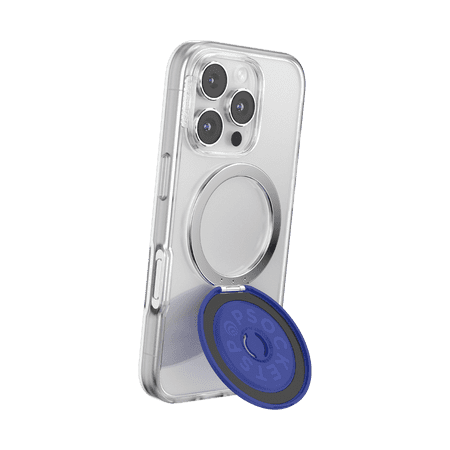 PopSockets MagSafe Kick-Out Phone Grip with Adjustable Stand - Navy Blue