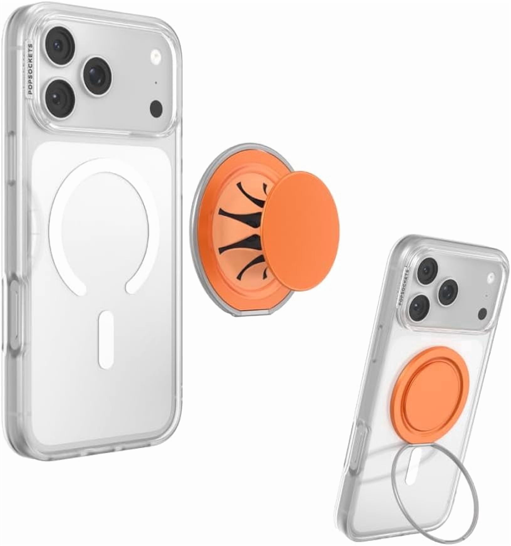 スマホアクセサリー POPSOCKETS Yellow Photo Frame Popsocket | Popsocket for phones | Orange - Walmart.com