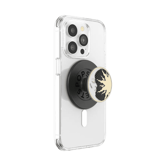 PopSockets Phone Grip for MagSafe, Magnetic Holder, Phone Stand, Celestial - Lunar Dreams