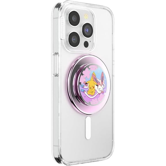 PopSockets Phone Grip for MagSafe, Magnetic Holder, Phone Stand, Pokemon - Sakura Dreams